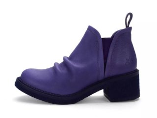 John Fluevog Roamer - Purple | Slip-On Ankle Boots