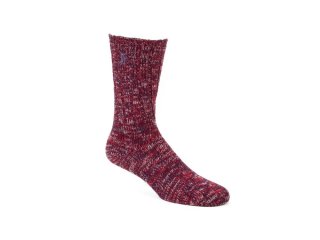 John Fluevog Russo - Red/Purple | Thick Wool Socks