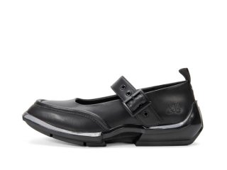 John Fluevog Tayler - Black Vegan | Sporty Mary Janes