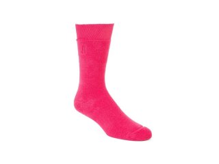 John Fluevog Oizo Vog Socks - Fuchsia | Soft terry sock