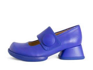 John Fluevog Tippi - Blue | Leather Mary Janes