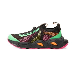John Fluevog Velocity Prism - Multi | Breathable Knit Sneakers