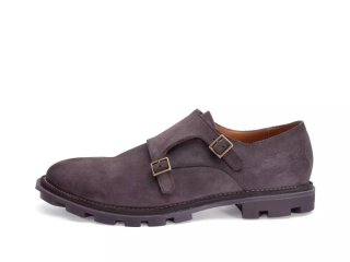John Fluevog Collingtree - Mauve | Classic Double Monk Straps