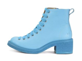 John Fluevog Wanderer - Blue | Lace-Up Ankle Boots
