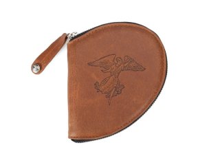 John Fluevog Zazzle - Brown | Asymmetrical zip-up wallet