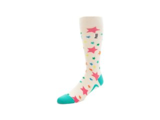John Fluevog Bianca Vog Socks - Cream/Multi | Starry Socks