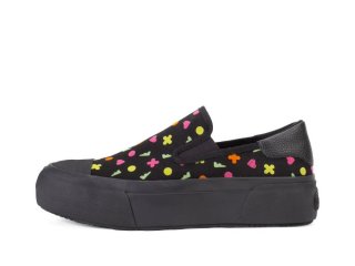 John Fluevog Willett - Neon Icons Vegan | Casual Slip-On Shoes