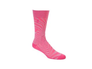 John Fluevog Ford Vog Socks - Fuchsia/Lurex | Optical illusion sock