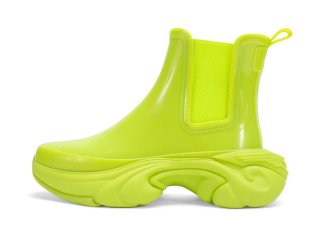 John Fluevog Fury - Yellow Vegan | Chelsea Rain Boots