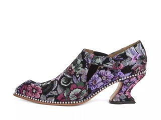 John Fluevog Lili - Tapestry | Elegant Slip-On Heels