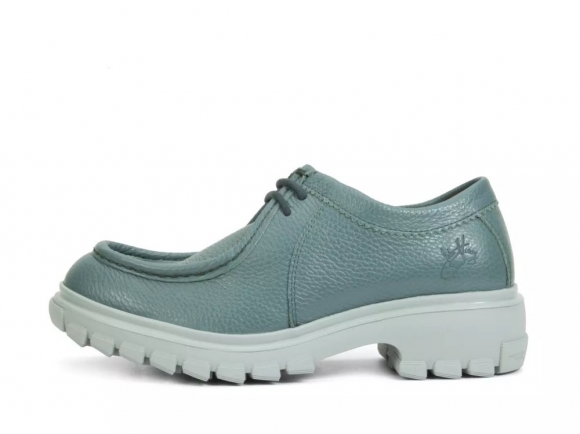 John Fluevog Jueves - Teal | Casual Leather Shoes