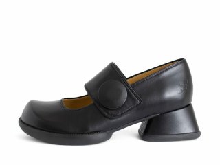 John Fluevog Tippi - Black | Leather Mary Janes