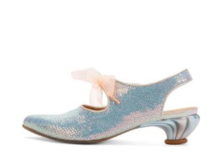 John Fluevog Ficta - Iridescent Sequin | Elegant Slingback Heels