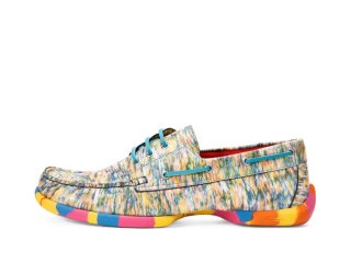 John Fluevog Sailor Swift - Multi Colour | Loafer Boat Shoes