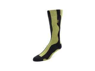 John Fluevog Rogue Vog Socks - Black/Green | Colourful Wiggle Socks