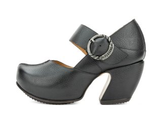 John Fluevog Leader - Black | Platform Mary Jane Heels