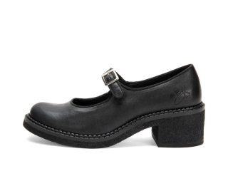John Fluevog Lazybone - Black | Cute Mary Jane Heels