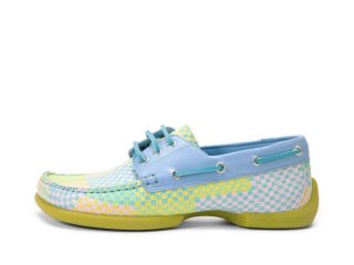 John Fluevog Sailor Swift - Multi Weave | Loafer Boat Shoes