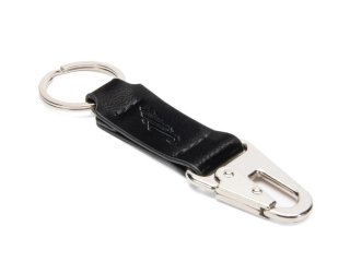 John Fluevog Wocket - Black Vegan | Simple Keychain With Clip