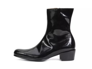 John Fluevog Finn - Black | Zip-Up Leather Boots