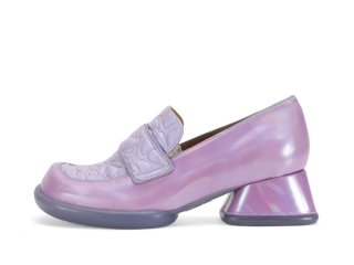 John Fluevog Shelly - Purple | Loafers with Heel