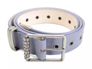 John Fluevog Percivale Belt - Lavender | Casual leather belt