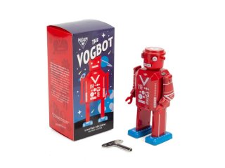 John Fluevog The Vogbot - Red | Collectible wind-up robot