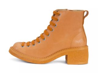 John Fluevog Wanderer - Orange | Lace-Up Ankle Boots
