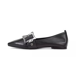 John Fluevog Misty - Black | Slip-On Mary Jane Flats