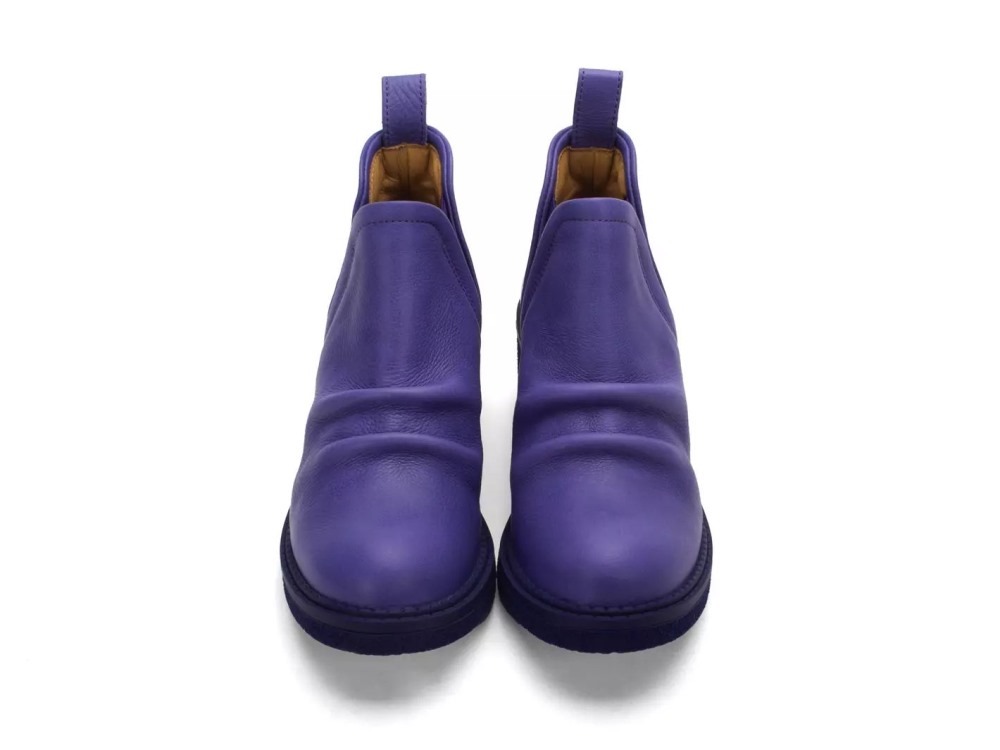 John Fluevog Roamer - Purple | Slip-On Ankle Boots
