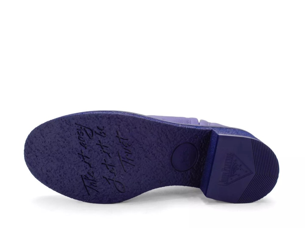 John Fluevog Roamer - Purple | Slip-On Ankle Boots