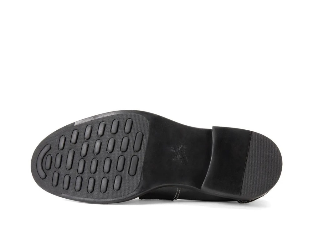 John Fluevog Buyer - Black Emboss | Comfy Stylish Penny Loafers