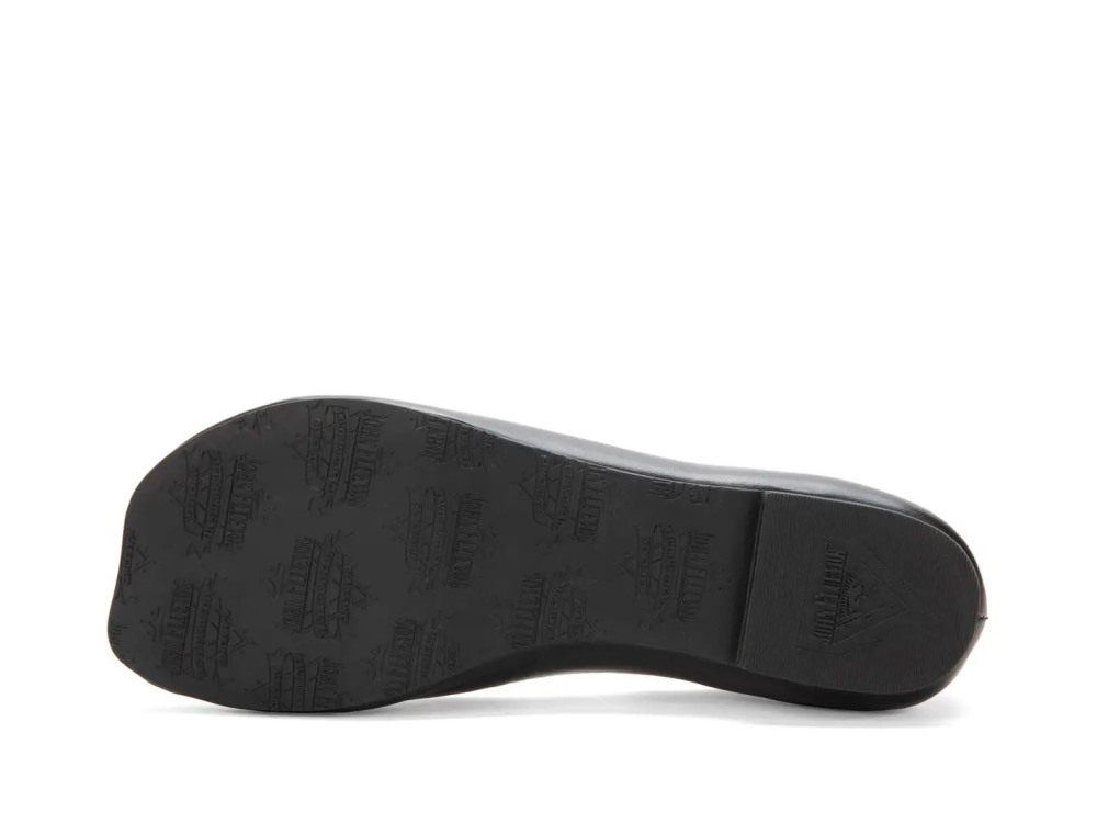 John Fluevog Porcelain - Black | Round Toe Flats