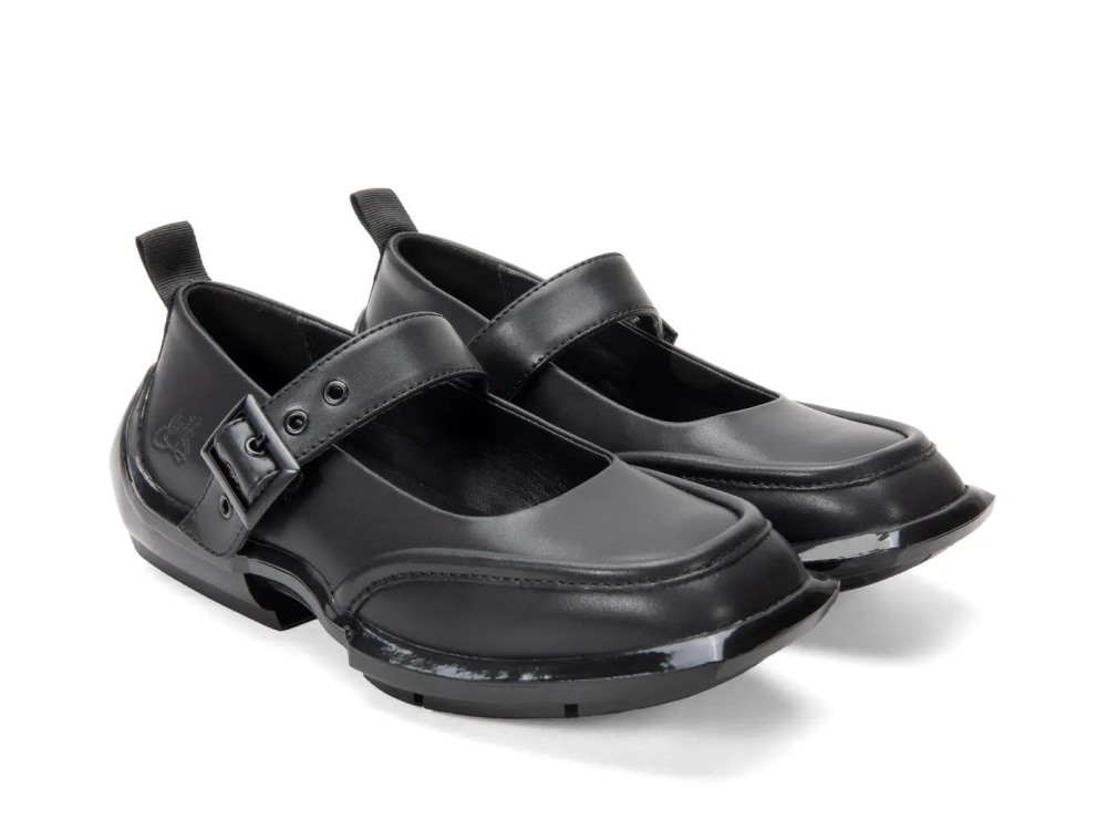 John Fluevog Tayler - Black Vegan | Sporty Mary Janes