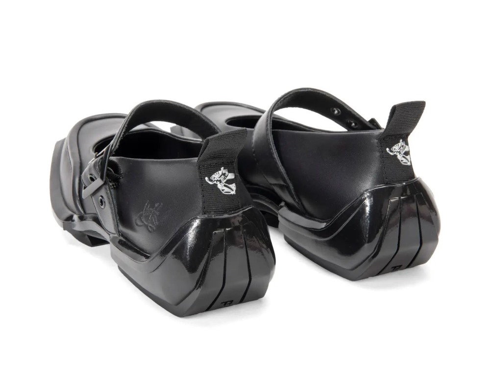 John Fluevog Tayler - Black Vegan | Sporty Mary Janes