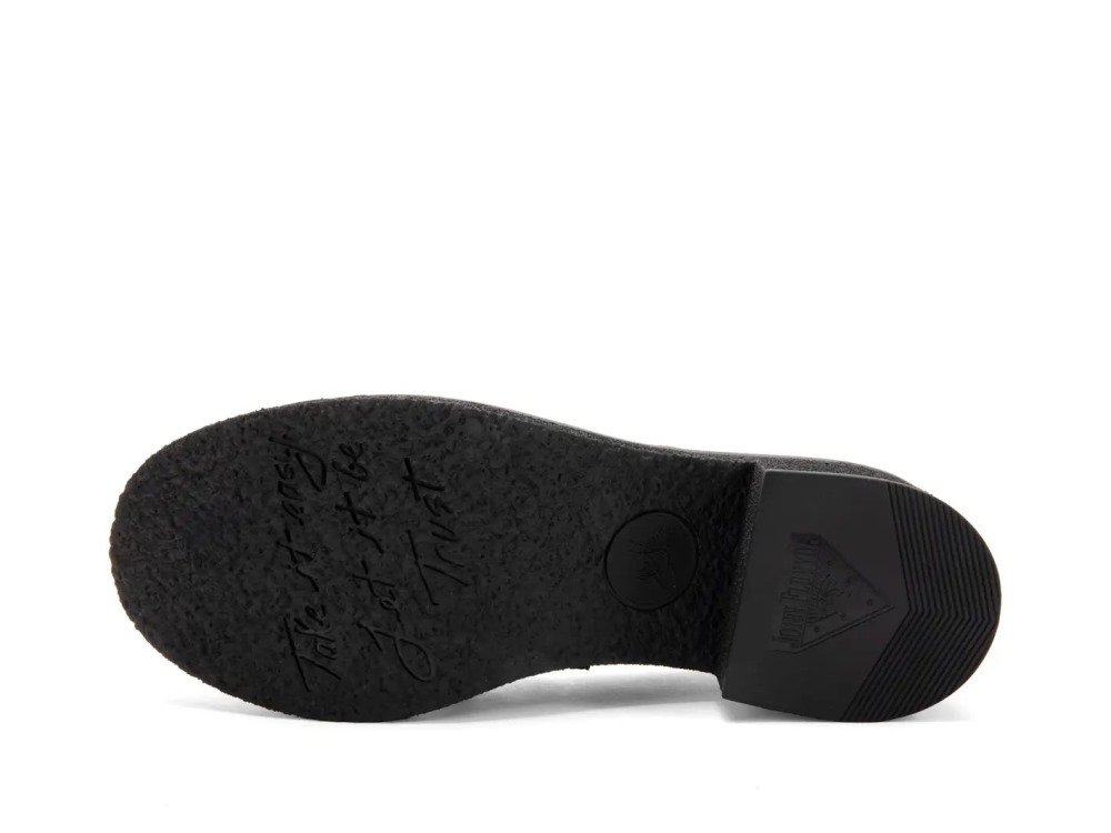 John Fluevog Rover - Black | Tassel Loafer Heels