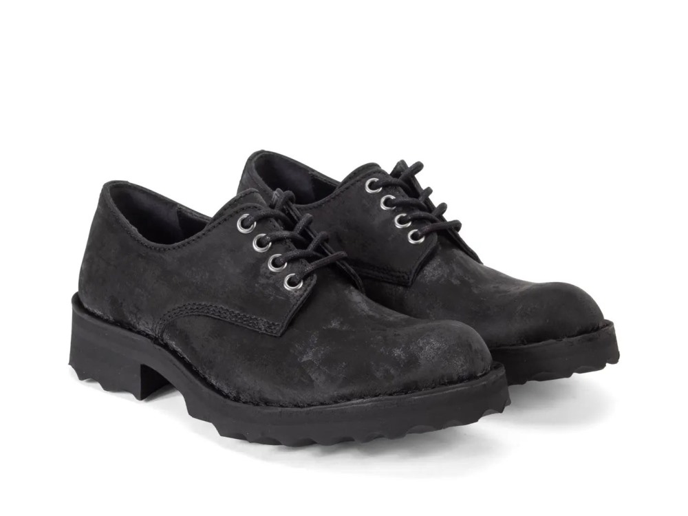 John Fluevog Domenico - Black | Lace-Up Oxford Shoes