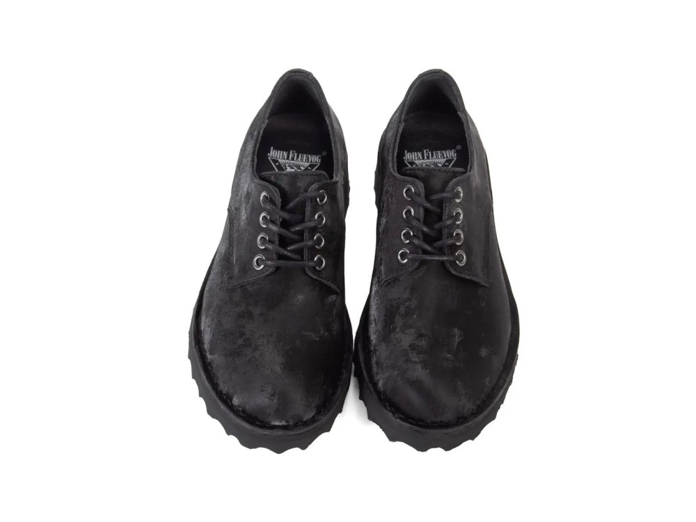 John Fluevog Domenico - Black | Lace-Up Oxford Shoes