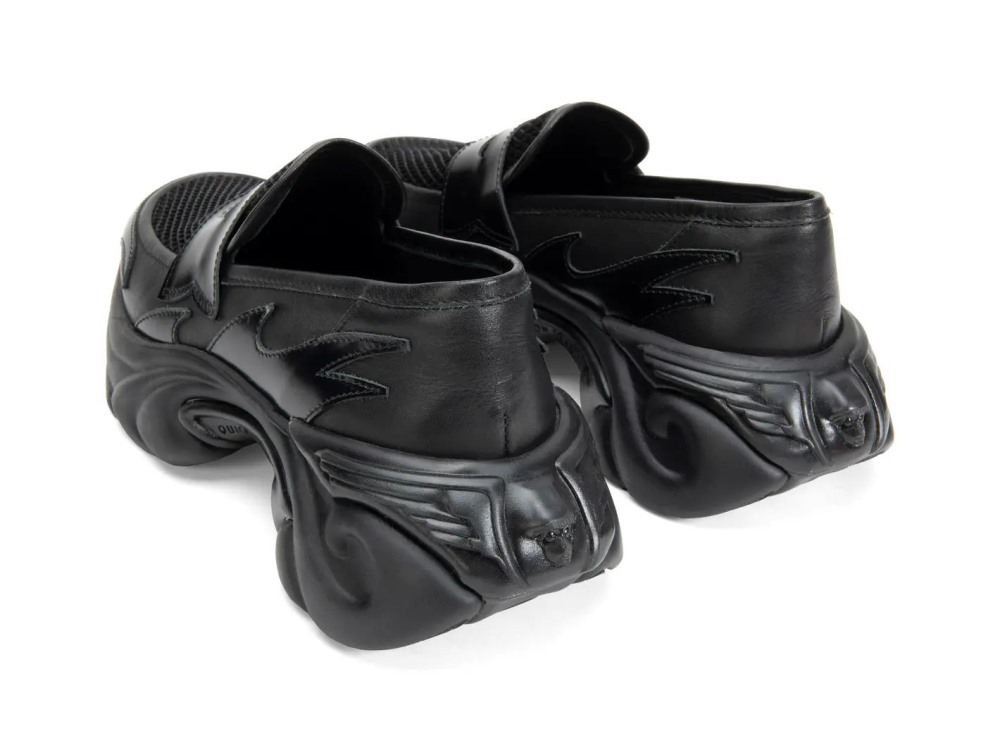 John Fluevog Maverick - Black | Sneaker-Style Penny Loafers