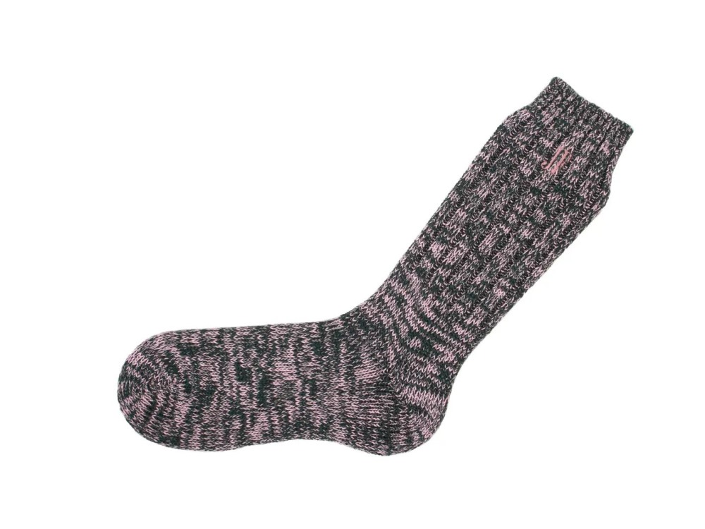 John Fluevog Russo - Green/Pink | Thick Wool Socks