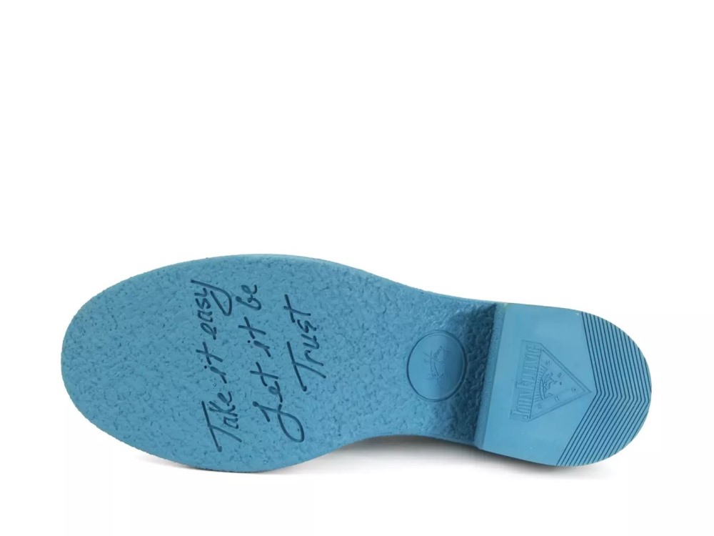 John Fluevog Wanderer - Blue | Lace-Up Ankle Boots