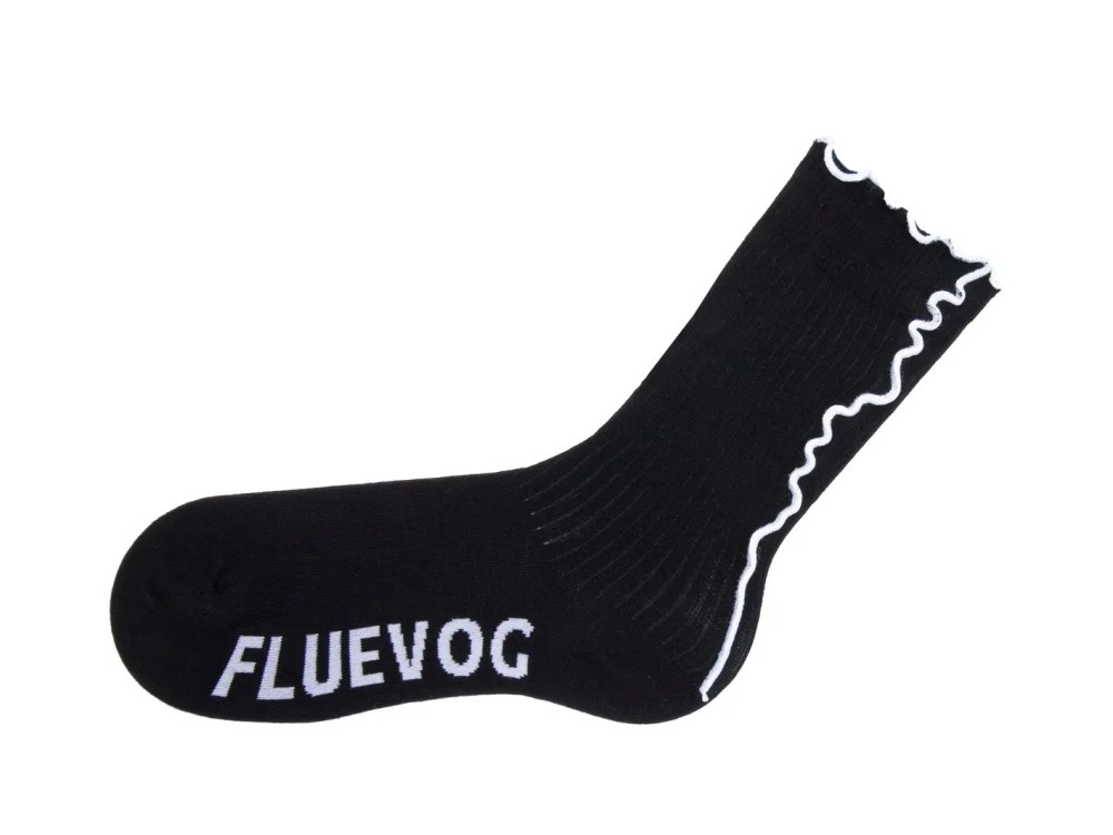 John Fluevog Layla Luna Socks (3-Pack) - Black/Pink/Green | 3-Pack Ripple Socks