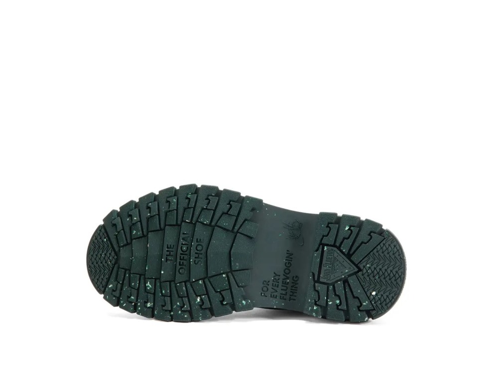 John Fluevog Jeudi - Green | Chelsea Boots