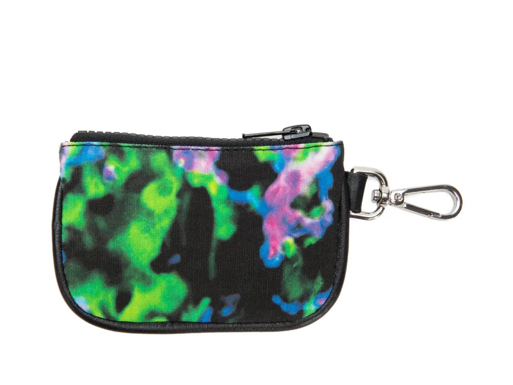 John Fluevog Wibble - Tie-Dye | Zippered Pouch With Clip