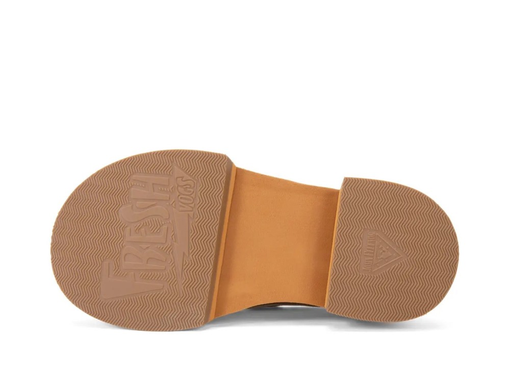 John Fluevog FV3 - Beige | Vintage-Style Mary Janes
