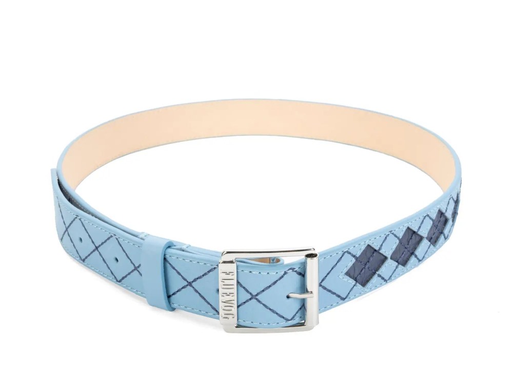 John Fluevog Nelson Belt - Blue | Argyle Style Belt