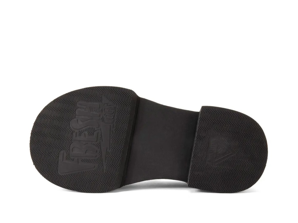 John Fluevog FV3 - Black/Green | Vintage-Style Mary Janes