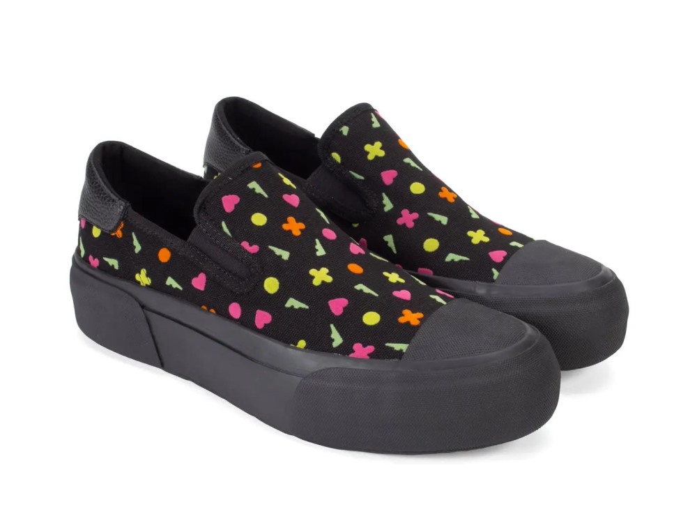 John Fluevog Willett - Neon Icons Vegan | Casual Slip-On Shoes