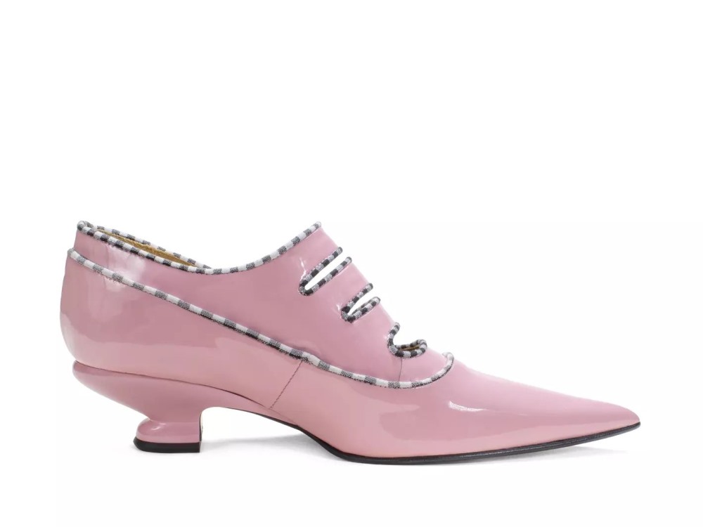 John Fluevog Sheila - Pink | Triple-Strap Pumps