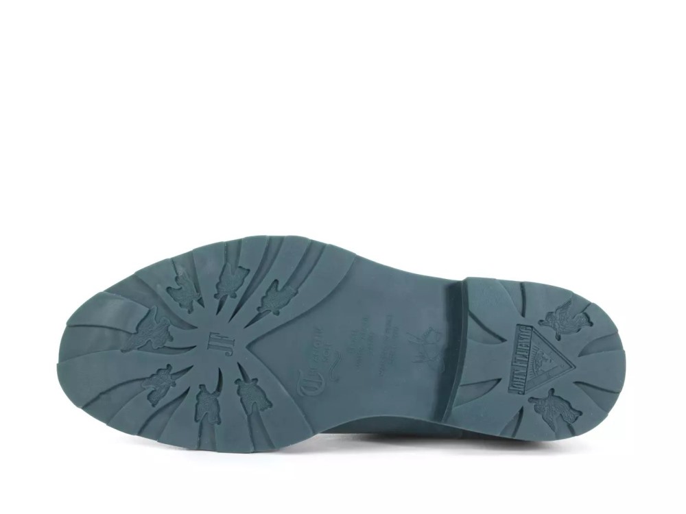John Fluevog Archie - Teal | Casual Chelsea Boots